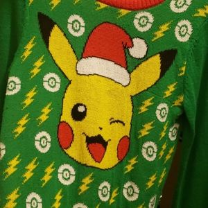 Kids Pokemon Christmas Sweater - PIKACHU